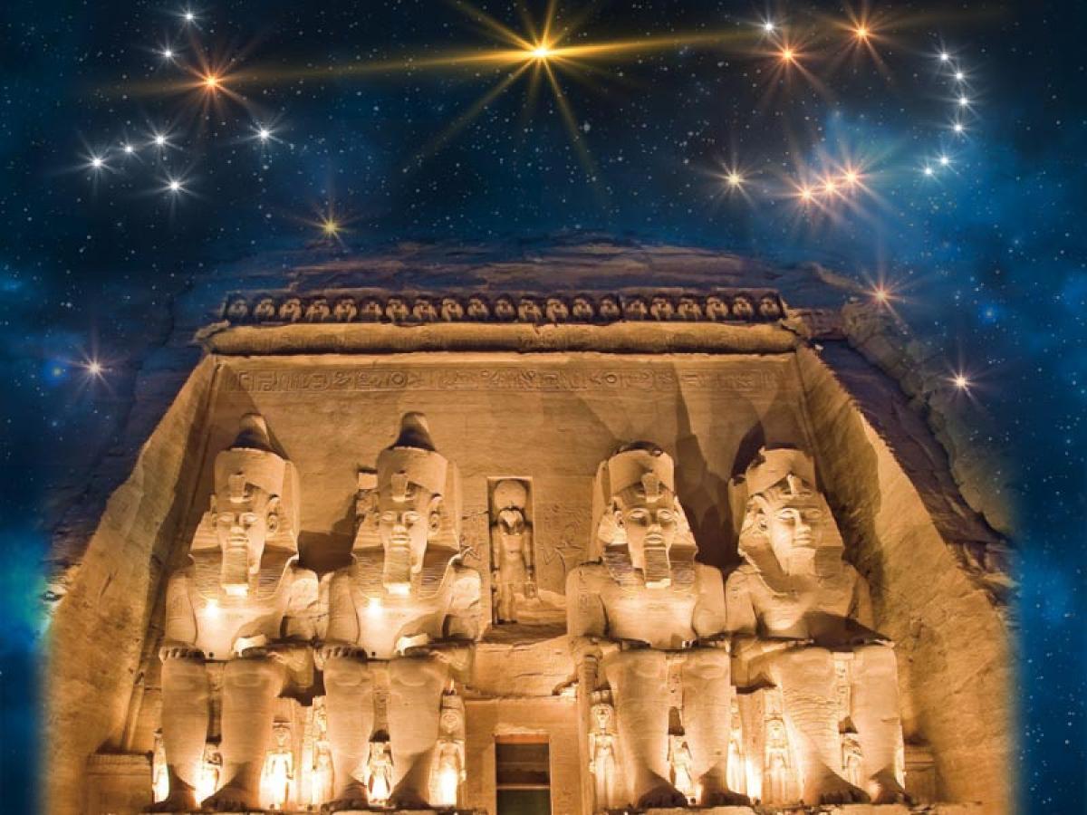エジプトコスモスの神殿